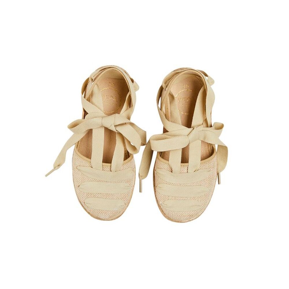 Pepa London Canvas Espadrille, Beige